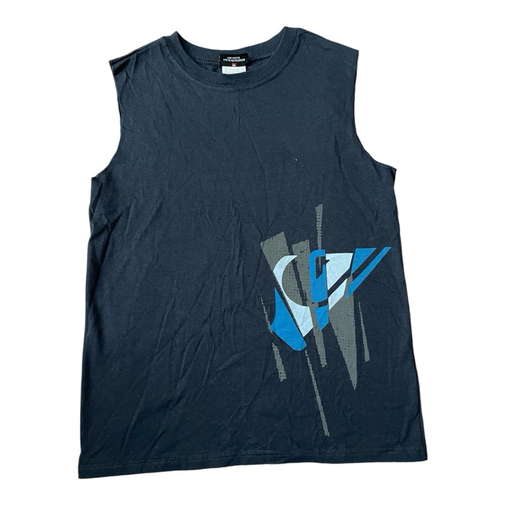QUIKSILVER Boys’ Muscle Tank Top Size XL (Youth) 🌊LIKE NEW 🌊 Navy blue/ Gray